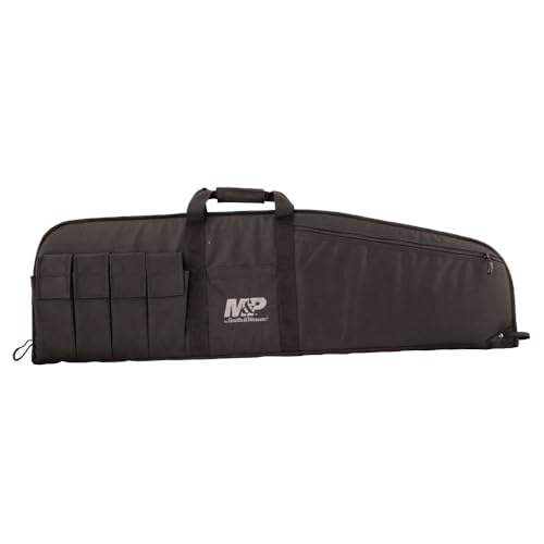 M&P by Smith & Wesson Duty Series Gun Case Padded Tactical Rifle Bag for Hunting Shooting Range Sports Storage and Transport