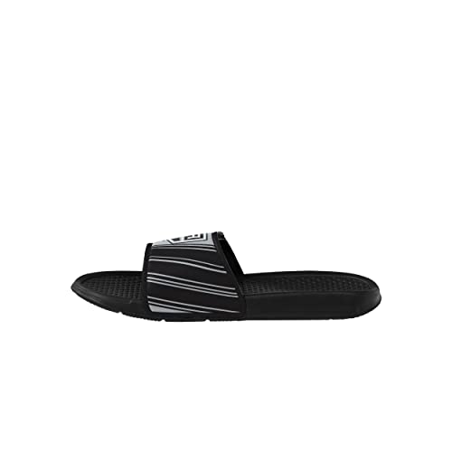 FOCO Men's NHL Team Logo Sport Shower Legacy Slide Flip Flop Sandals