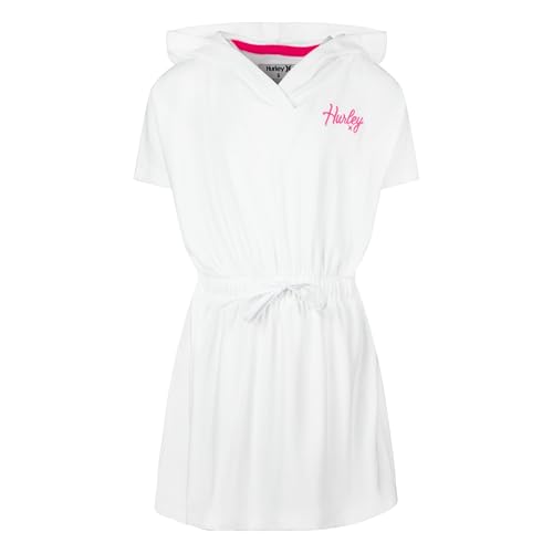 Hurley Girls' French Terry Hooded Coverup Dress