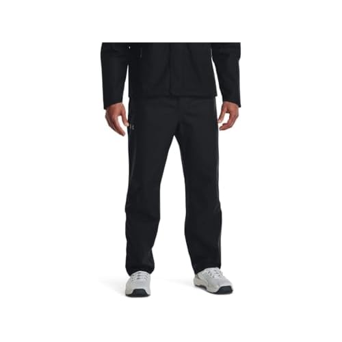 Under Armour Mens UA Stormproof Lined Rain Pants - Waterproof and Breathable