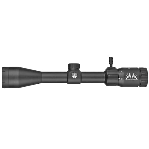 SIG SAUER Buckmasters 3-9x40mm 1" Tube Second Focal Plane/SFP/F2 Durable Shockproof Waterproof Fogproof Black Riflescope