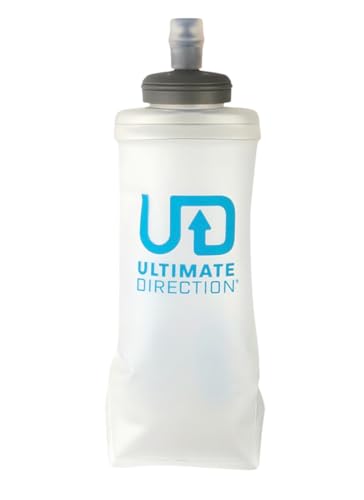 Ultimate Direction 2023 Body Bottle Collapsible Soft Side Water Bottle with High Flow Valve, Insulated or Non-Insulated, 4...