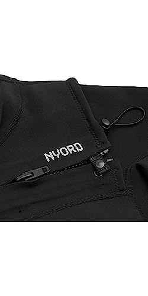 Nyord Mens Tempus 3/2mm Chest Zip Wetsuit N04BA00017 - Black Size - L