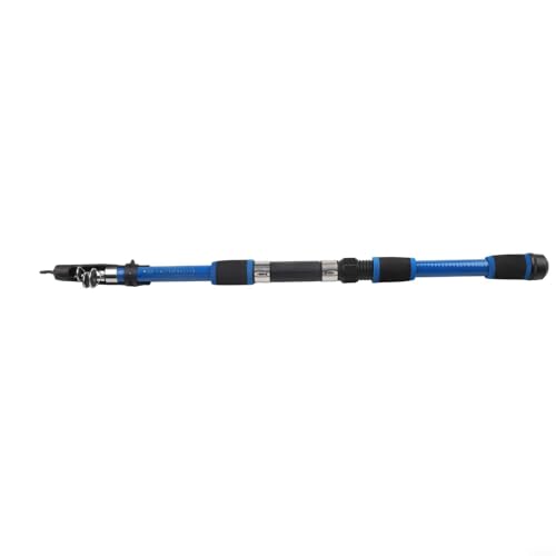 Telescopic Fishing Rod 5.9 ft Carbon Fiber Ultralight Camouflage Lure Pole, Portable Retractable Design for Carp Cage and ...