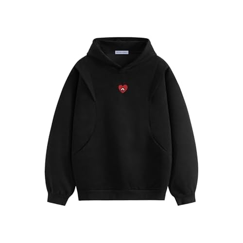 Aelfric Eden Women's Oversized Hoodies Sweatshirt Trendy Long Sleeves Solid Essentials Hoodie Y2k Fall Fashion Outfits