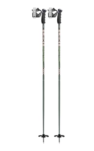 LEKI Detect S Lightweight Aluminum Ski Poles for Downhill Skiing