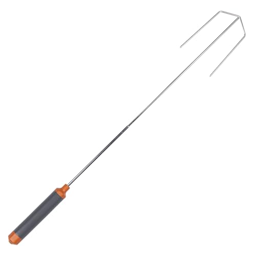 HotRod Automatic Rotating Hot Dog and Marshmallow Roasting Sticks – Premium Campfire Tool for S’mores, BBQ, and Camping – ...