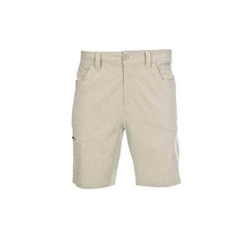 Simms Men's Challenger Shorts, Lightweight Fishing Gear, 9-Inch Inseam