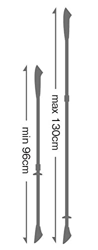 LEKI Spin Shark SL Aluminum Adjustable Lightweight Trekking Poles for Hiking & Nordic Walking