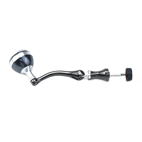 Crapyt Fishing Reel Handle Fishing Wheel Grasp Spinning Crank Handle Arm Grip Part Knob Tackle Wheel Ball Shake Rotary Knob