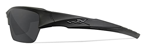 Wiley X WX Valor Tactical Sunglasses, Safety Glasses Shatterproof UV Eye Protection for Combat, Shooting, Fishing, Biking,...