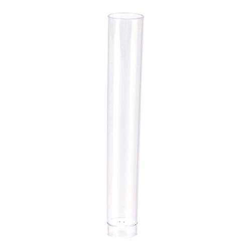Restaurantware Delgado 1 Ounce Test Tube Shot Glasses 25 Disposable Test Tube Shots For Alcohol - Tube Rack Sold Separatel...