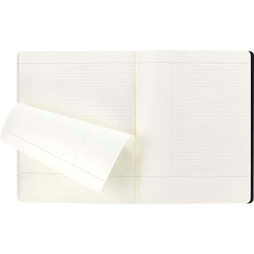 Moleskine Cahier Journal, Soft Cover, Large (5" x 8.25") Ruled/Lined, Black, 80 Pages (Set of 3)