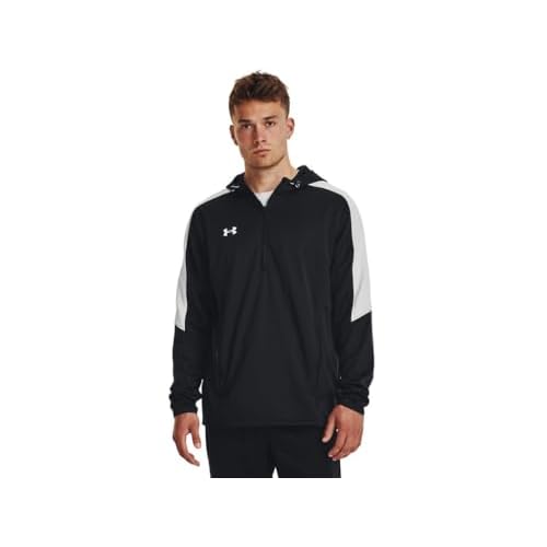 Under Armour Mens Storm Armour Fleece Hoodie - Water Repellent LG Black-white