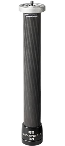 Slick Extension Pole RE 321 Carbon Pole 1.3 inches (321 mm) Diameter Carbon Pipe Total Length 10.2 inches (260 mm) Head Mo...