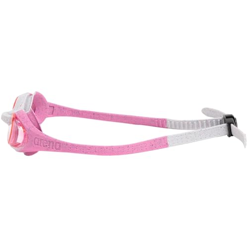 ARENA Unisex Spider Kids Swim Goggles Boys and Girls Ages 2 to 5, Anti-Fog Non-Mirror Lens, Easy to Use Strap No Leak Goggle