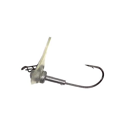 Luck E Strike Original Scrounger Jig Head - Creates Realistic Swimming Action to Soft Plastic Fishing Baits