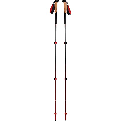 BLACK DIAMOND Pursuit Trekking Poles (Pair) | Natural Cork Grips | FlickLock Adjustable Aluminum Shafts | for Hiking & Bac...