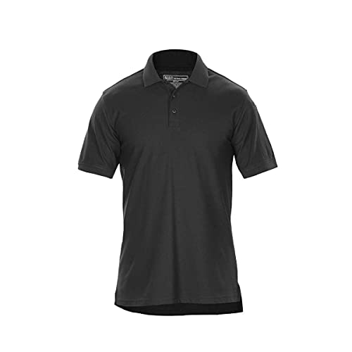 5.11 Tactical Utility Short Sleeve Polo Shirt, Poly-Cotton Fabric, Wrinkle Resistant, Style 41180