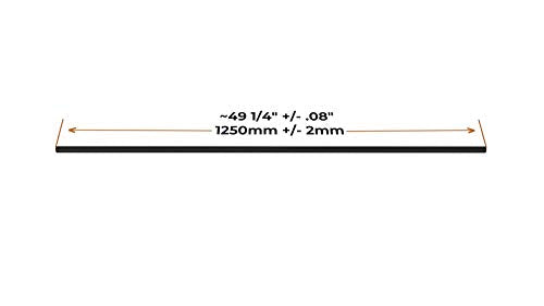Carbon Fiber Tube - 3K Twill Weave Pattern, Matte Finish [Nominal - 3/4in OD, 9/16in ID, 49.2in Length, 1/16in Wall Thickn...