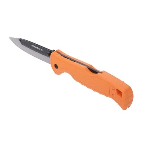 Muddy SWAP Replace-A-Blade Collection - Interchangeable Blade Folding Knives with Durable 420J2 Steel Blades and Slip-Resistant GFN Handle