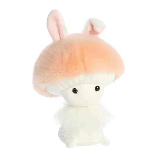 Aurora¢ç Vibrant Spring Fungi Friends¢â Stuffed Animal - Perfect for Pretend Play and Seasonal Storytelling - Adorable Decorations for The Season of Renewal - Peach 7 Inches