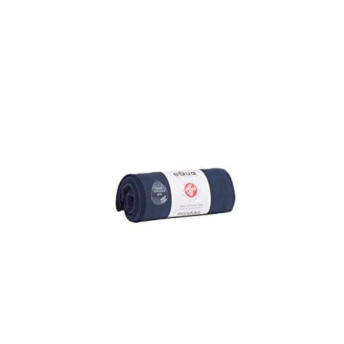 Manduka eQua Hot Yoga Mat Towel - 72" | Instant Moisture Activated Grip | Ultra Soft Microfiber | Quick Dry, Daily Use Ready | Lightweight, Travel Friendly Mat Layer