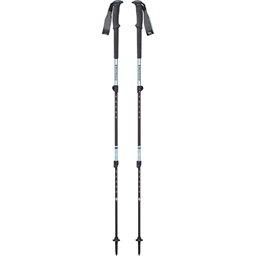 Black Diamond Women's Trail Trekking Poles, Two Lightweight Collapsible Aluminum Hiking Sticks with FlickLock Adjustability for Hiking, Trekking, Backpacking, Walking, Camping, and Travel