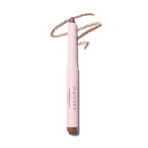 Wander Beauty Wandering Eyes Shadow Stick - Coffee Date (Warm Mocha Shimmer) - Smudge and Crease Free Cream Eyeshadow With Tamar