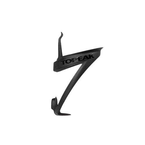 Topeak Shuttle Cage Z (TCB03B) ? 18g Recycled Carbon Fiber Bottle Cage | Lightweight 74mm Fit, Eco-Friendly GRS Certified Design, Includes 7075 Aluminum Bolts