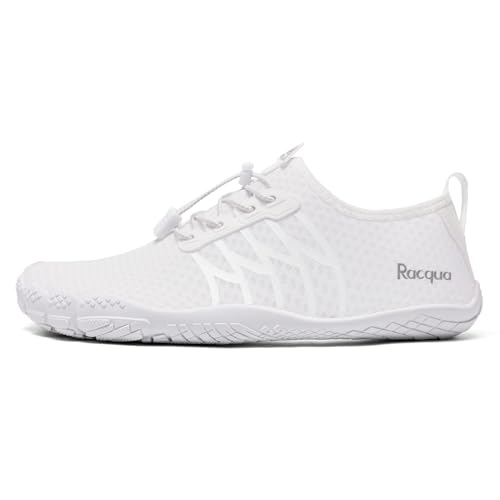 Racqua Water Shoes Quick-Dry Swim Shoes Breathable Lightweight Beach Shoes Pool Barefoot Aqua for Women Men