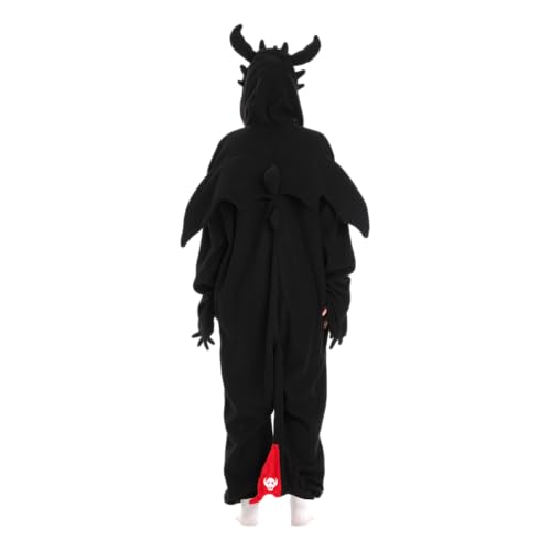 XELNOL Unisex Adult Onesie Dragon Animal Pajamas,Halloween Cosplay Costumes,Cartoon Costumes Party Wear