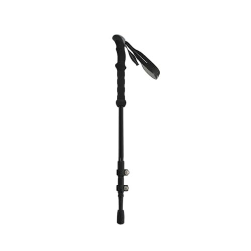 Topyond Lightweight Wear-Resistant 3-Section Carbon Fiber Hiking Pole with Ergonomic Design, Retractable Walking Stick