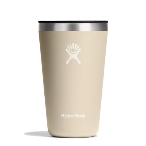 Hydro Flask 16 Oz All Around Tumbler Press-In Lid Oat