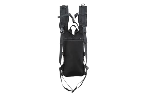 Lancer Tactical Lightweight Nylon Hydration Backpack - Ideal for EDM Music Festivals, Hiking, Running, Cycling, Airsoft, H...