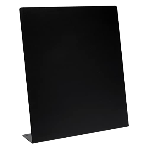 Juvale Magnet Board - Black, 12.6 x 11 x 2.6 in - Standing Magnetic Board for Desk & Wall - Magnetic Display for Memos, Ph...