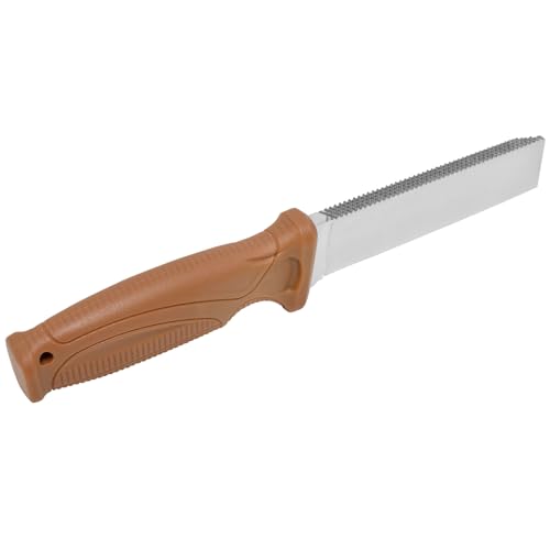 Camillus Swedge 8.75" Brown Cleaver Blade Durable Corrosion-Resistant 420 Stainless Steel Outdoor Tactical Full Tang Fixed...