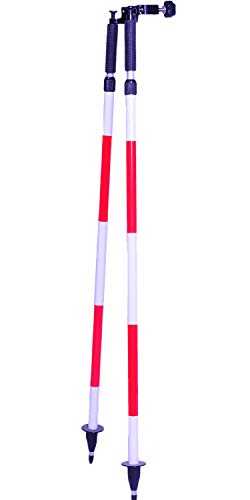 Carbon Fiber GPS Pole, GPS Poles with Snap-Lock for Land Surveying & Engineering GPS/GNSS Accessory and Instruments (GLS26...