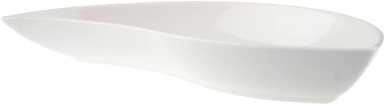 Villeroy & Boch New Wave Move 1 (Teardrop Shape), 11 x 6 in, Premium Porcelain, White