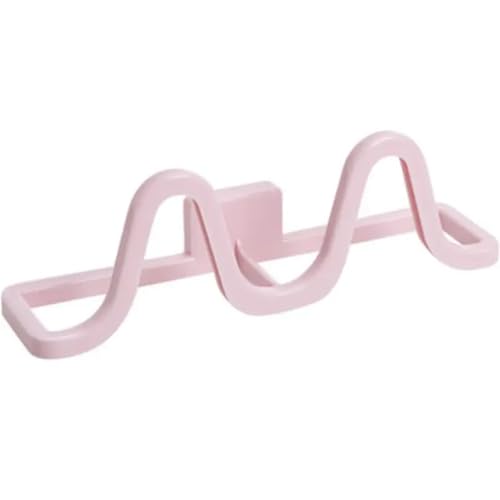 GUOSPIUS Wall-Mounted Slipper Rack Organisers，Slipper Holde 4 Pcs Shoe Rack Bathroom Home Shoe Organizer Space Saving Slippers Hanger For Shoes(Pink)