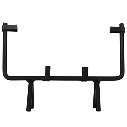 Milltown Merchants 6" Square Metal Display Stand - Fused Glass Art Base - Plate Stand / Plate Holder - Square Display Stan...