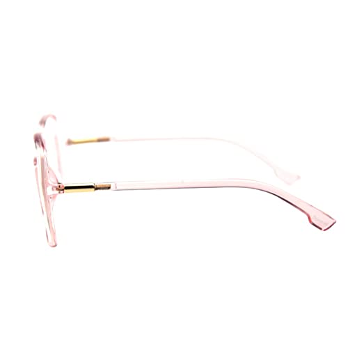 Shiratori Woman's New Retro Blue Light Blocking Glasses Big frame Nerd Eyeglasses Frame Anti Blue Ray Computer Game Glasse...