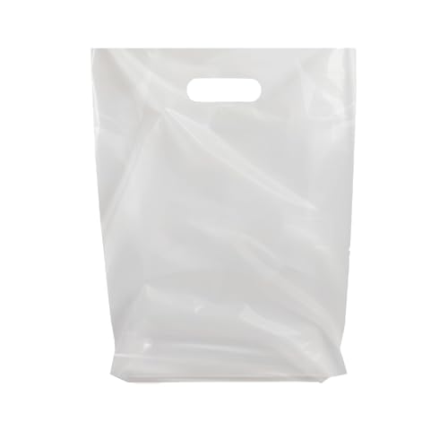 MMSBAGS Retail Plastic Merchandise Bags, Die Cut Handles, Strong, Tear Resistent, different Sizes and Colors. Perfect for ...