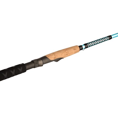 Ugly Stik Carbon Inshore Spinning Rod, Durable and Balanced Fishing Rod, 24-Ton Graphite Blank, Solid Graphite Tip for Inc...