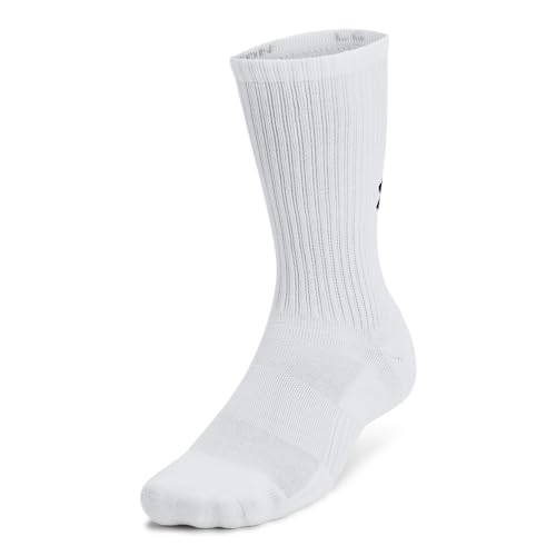 Under Armour Unisex-Adult Training Cotton Crew Socks 3 Pack