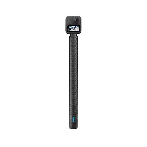 GoPro 9ft (2.7m) Carbon Fiber Extension Pole + Ultra-Light Invisible 360 Grip (Compatible with All GoPro Cameras) - Offici...