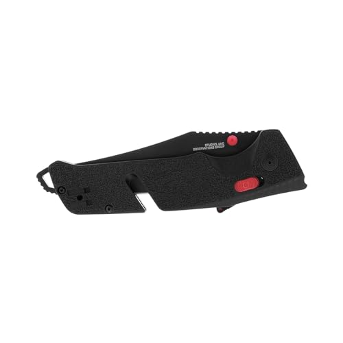 SOG Trident at Ambidextrous Professional Tanto Folding Knives | Heat-Treated CRYO D2 3.75" Stainless Steel Blade