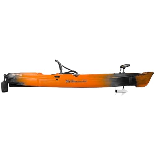 Old Town Sportsman AutoPilot 136 Solo Angler Sit-on-Top Motorized Fishing Kayak with Minn Kota Trolling Motor, 13ft