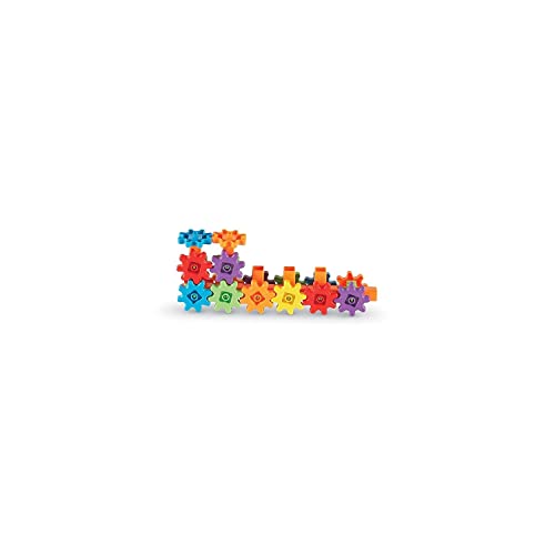 Learning Resources Gears! Gears! Gears! Starter Building Set, STEM Activities, Fine Motor Skills, Toddler Explorer Kit, Sc...