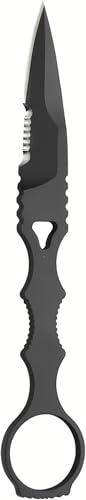 PAVCEING Portable Knife 6.7 Inch 440C Fixed Blade Outdoor Camping Tactics Straight Knife With Kydex Sheath The Knife Comes...